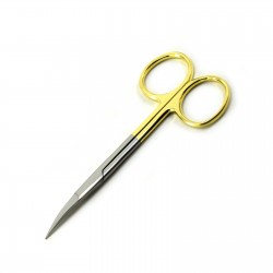 MEDSPO Surgical Goldman Fox Scissors TC Curved Dental Tissue Suture  Veterinary Instruments