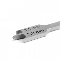 MEDSPO Orthodontics Bracket Height Gauge .18mm Measuring Dental Tooth Braces Gauge