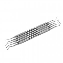 MEDSPO Dental Composite Ball Burnisher Se Filling Instruments 706-710 Restorative Tools