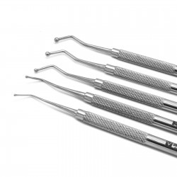MEDSPO Dental Composite Ball Burnisher Se Filling Instruments 706-710 Restorative Tools
