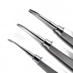 MEDSPO Dental Luxation Root Elevators Set Of 6 Oral Surgery Tooth Loosen Surgical Tools