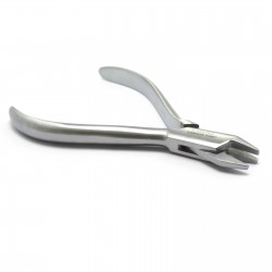 MEDSPO Orthodontic Aderer Plier Three Prong 13cm Dental Wire Bending Pliers Triple Beak Lab