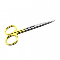 MEDSPO Professional TC Iris Scissor Straight TC Sutures Cutting iris Scissor Surgical Medical Operating Scissor