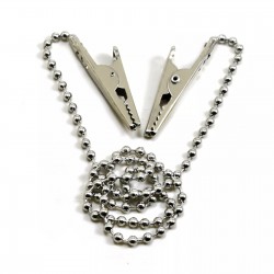 MEDSPO Dental Instruments Dentist Patient Napkin Bib Holder Chain Dentist Lab Tools