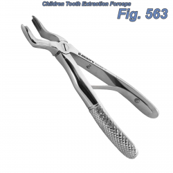 Tooth Extraction Forceps Fig.563 For Upper Molars Children Tooth Pediatric Tools
