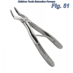 Tooth Extraction Forceps For Upper Roots Fig 51 Pedo Extracting Oral Surgical CE