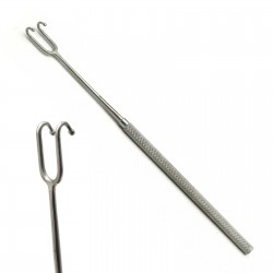 Fomon Retractor Double Prong Ball Head ENT Rhinoplasty Surgical Instrument