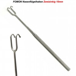Fomon Retractor Double Prong Ball Head ENT Stainless Steel Instruments