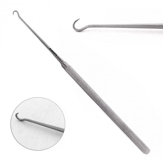 Gill skin hook retractor surgical dermatology single prong retractor 16 cm