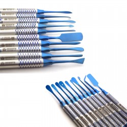 Dental Implant Surgery Sinus Lift Elevators Set of 10 Blue Coated Tips 