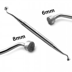 MEDSPO Dental Implant Bone Compactor Packer Bone Plugger Double Ended
