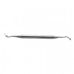 MEDSPO Dental Implant Bone Scraper Implant Hollow Handle Double Ended  Instruments