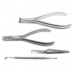 Orthodontics: Band Seater, Band Removing Pliers, Band Remover, Orthodontic Bracket Tweezers (Dental Technology)