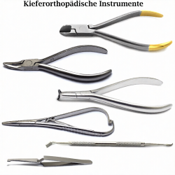 Ligatures, cutter, bow bending pliers , dental technology, orthodontics, needle holder, clamping tweezers