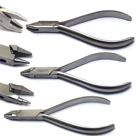 Dental technology wire bending pliers e ligatures loop pliers orthodontic pliers orthodontist ie