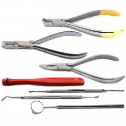 Dental technology, orthodontics , ligatures, concealers, band setters, band removers, orthodontics