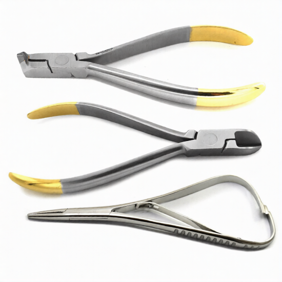 Orthodontics Distal End Cutter, Ligature Side Cutter, Needle Holder (Orthodontic / Dental)