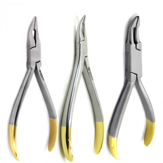 Dental technology Weingart pliers lingual slim wire bending pliers e ligatures orthodontics dental
