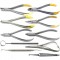 Orthodontist, archwire bending pliers , wire ligatures, cutter, distal needle holder