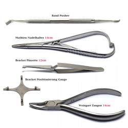 KFO Weingart pliers needle holder height gauge clamping tweezers orthodontics the dental