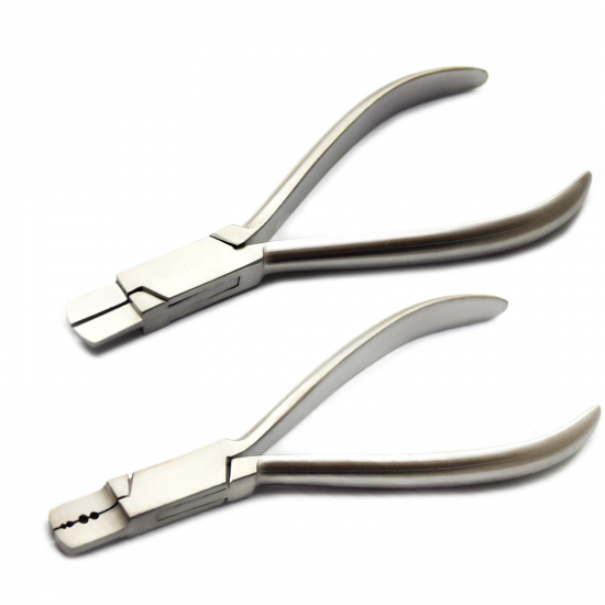 Orthodontic Pliers: Archwire Bending Pliers with Guide Grooves (Dental Technology / Lab)