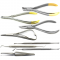 8-piece orthodontic ligatures, wire cutter, orthodontic pliers, band setter, needle holder