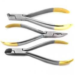 Orthodontic forceps , Distal Schneider ligatures, Orthodontic Weingart forceps, Dentist