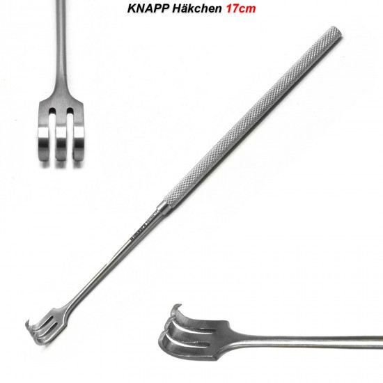 Ophthalmic Surgical Knapp Retractors, Stump, Triple Prong Surgical Instruments