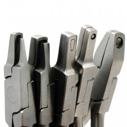 Orthodontic retainer invisible vertical thermal clamp aligner instruments