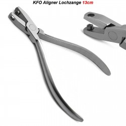 Orthodontic braces, clear aligners, thermoforming, hole punching, dental instrument