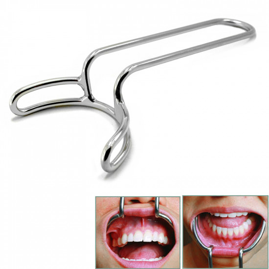 MEDSPO Vestibulum Lip & Cheek Retractor 8cm Dental Mouth Opener Universal Surgical Retractor 