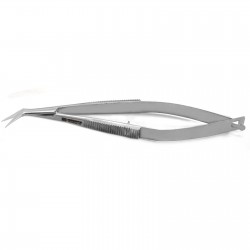 MEDSPO Micro Surgical  Scissors Noyes Angular Spring  Ophthalmic Instruments