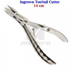MEDSPO Podiatry Ingrown Toenail Clippers Podiatrist Thick Nail Nipper Manicure Pedicure Hard Elder Cutters