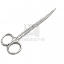 MEDSPO Surgical Iris Gum Scissor Curved Dental Vet Tissue Trimming Shears Suture Removal