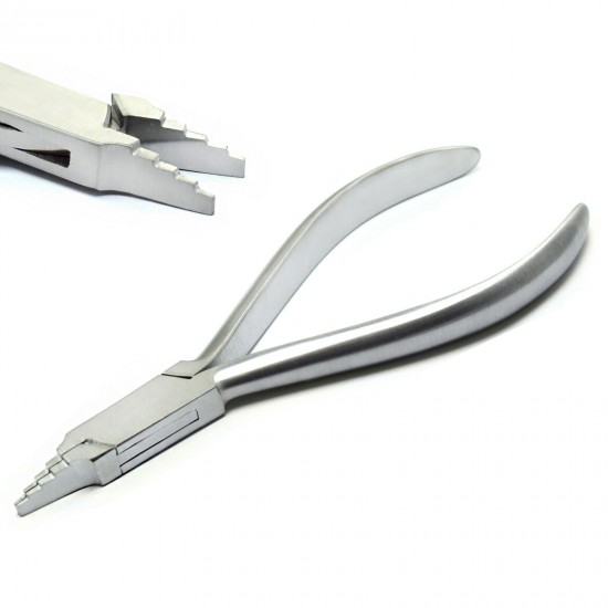MEDSPO Dental Orthodontic Nance Loop Forming Pliers Dental Wire Bending Pliers Instruments
