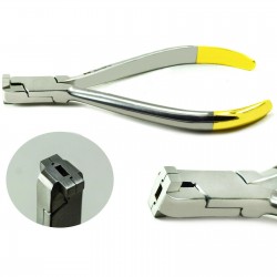 Dental Z-Bend 0.75mm Plier Orthodontic Wire Bending Pliers Loop Forming Kim Pinze TC Stainless Steel Instruments