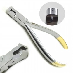 MEDSPO Dental Z-Bend Orthodontic Wire Bending Pliers Loop Forming TC Instruments