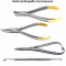 Dental technology KFO Weingart bow bending pliers e needle holder DIstal Schneider band setter
