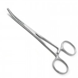 MEDSPO Pean Locking Forceps Curved Surgical Hemostatic Dental Instruments 