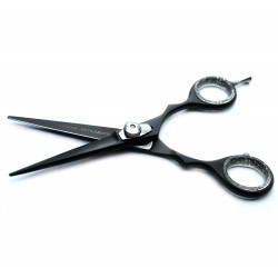 Medspo Professional Black Color Salon Hair Cutting Scissor 6'' Barber Hair Beard Dressing Shears